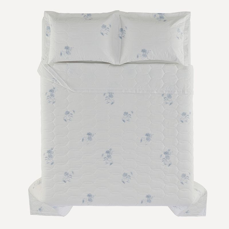 Colcha-Queen-com-2-Porta-travesseiros-100--Algodao-Mavie