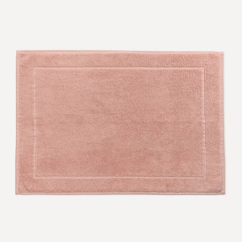 Toalha de Piso 100% Algodão Juliet Rosa Suave | Karsten